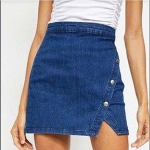 Free people notched miniskirt